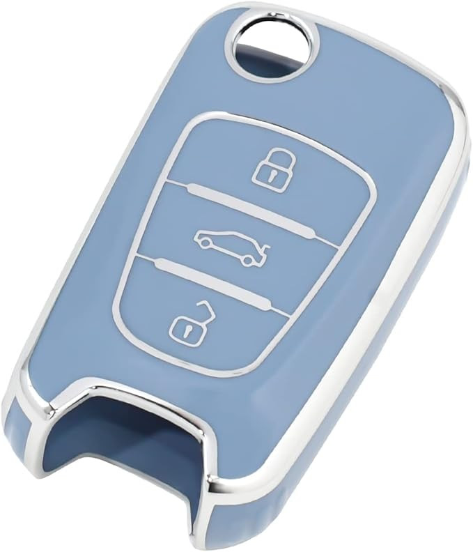 OFFCURVE Key Fob Cover for Kia, Full Protective Car Key Case Holder for Kia Soul Kia Rio Sportage... | Amazon (US)