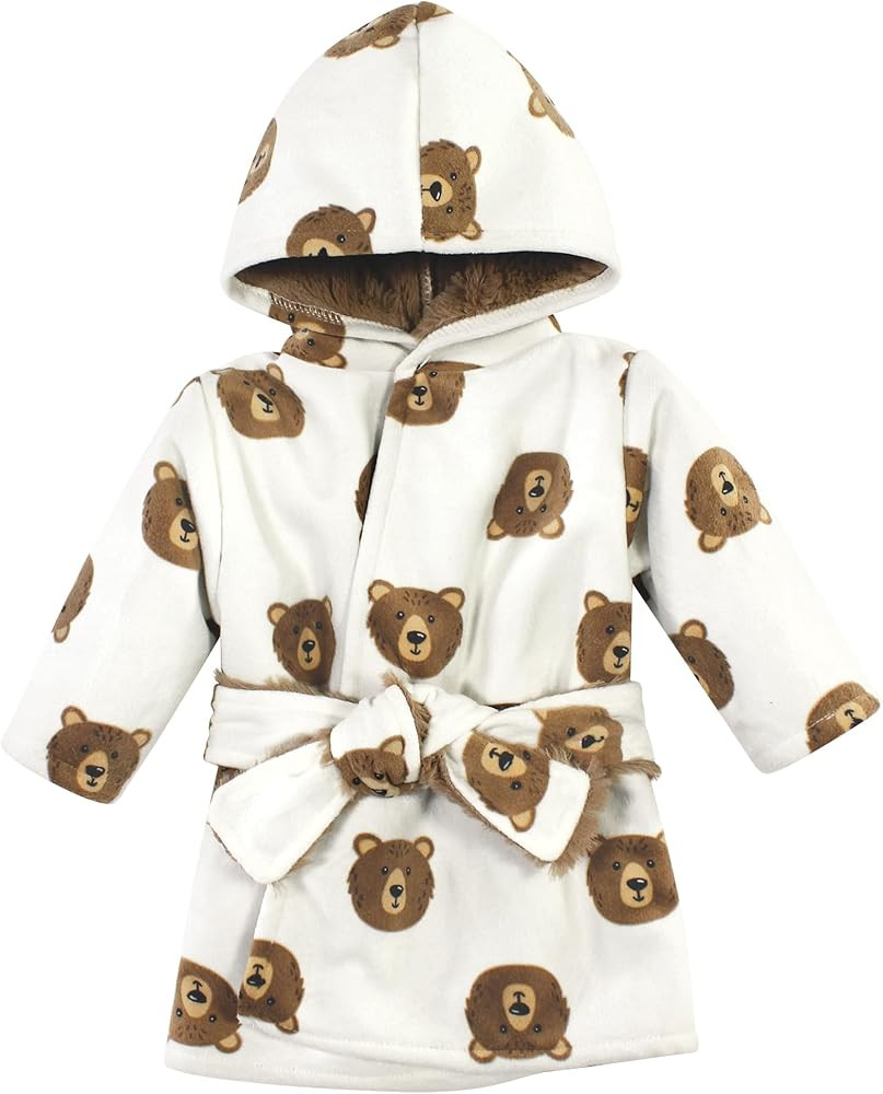 Hudson Baby Unisex BabyMink with Faux Fur Lining Pool and Beach Robe Cover-ups | Amazon (US)