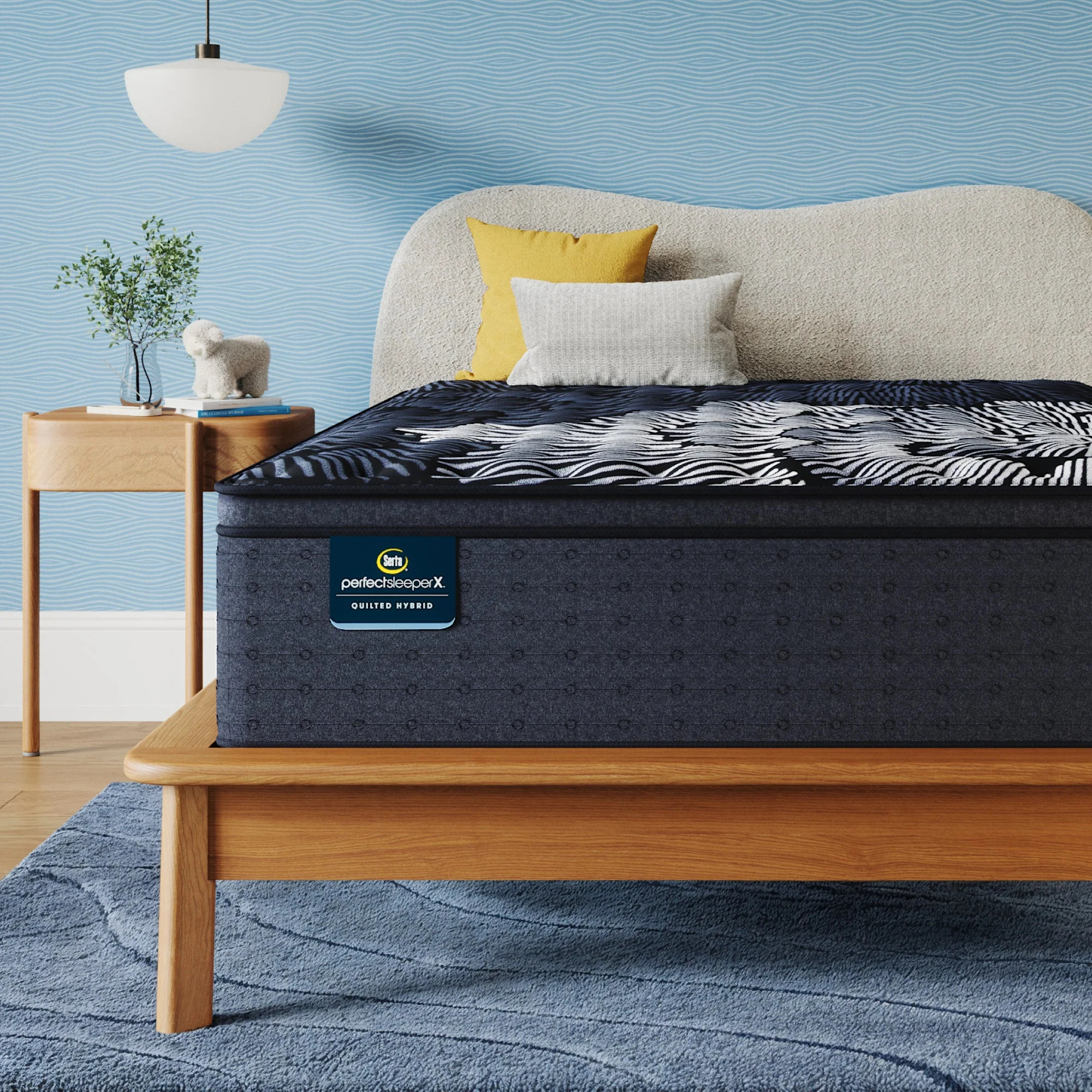 Serta Perfect Sleeper X Quilted Level Two 15.25" Hybrid Firm Pillow Top Mattress - Twin XL | Serta