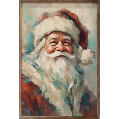 Red Santa Portrait | Wayfair North America