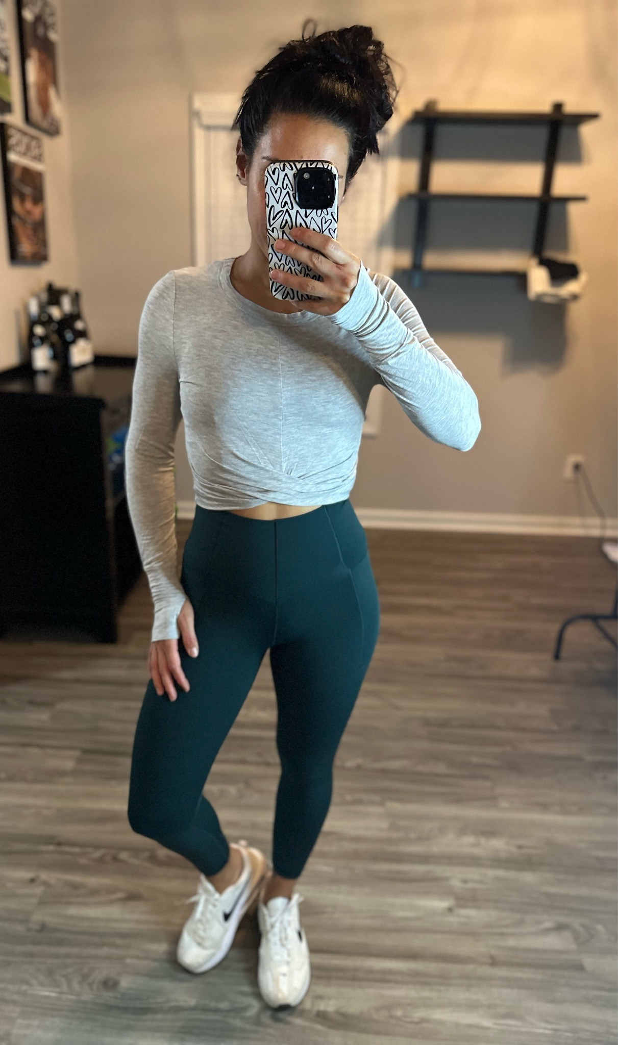 S Top // S Leggings // S Bra Top // Sneakers TTS 

#aerie #nike #workout #athleisure #LTKit

#LTKFitness #LTKunder50 #LTKstyletip