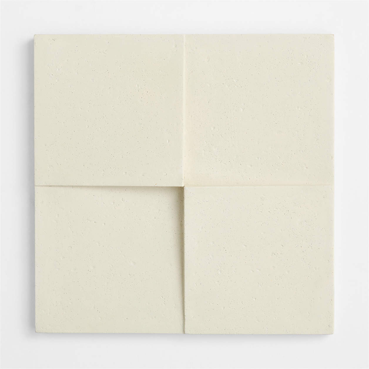 Flatiron Four Squares Wall Art Tile | Crate & Barrel | Crate & Barrel