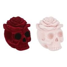 Assorted 6" Flocked Skull Tabletop Accent by Ashland® | Michaels Stores