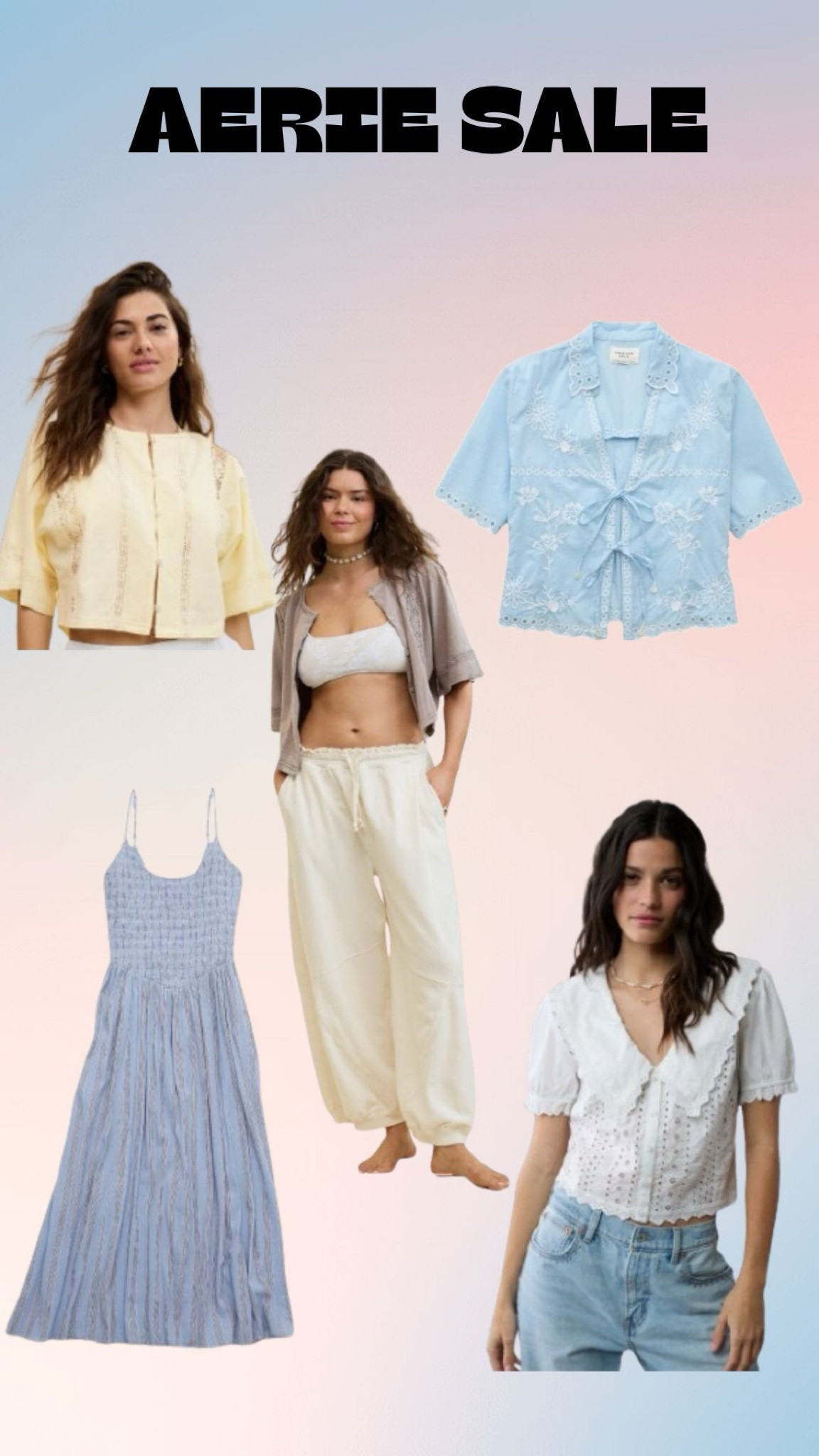 On sale at Aerie + AE! Here’s what I own or want from the sale! 

#LTKSaleAlert #LTKSeasonal #LTKSummerEdit