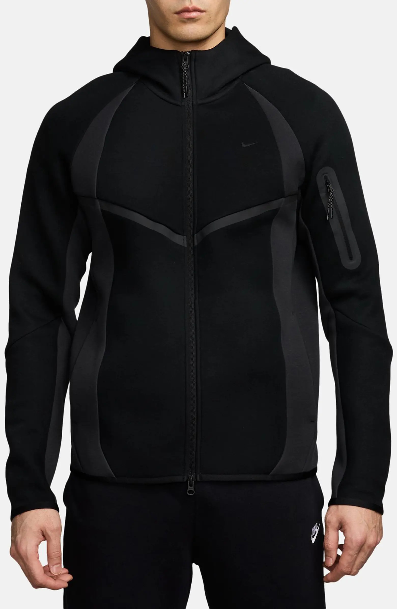 Tech Colorblock Full Zip Fleece Windrunner Jacket | Nordstrom
