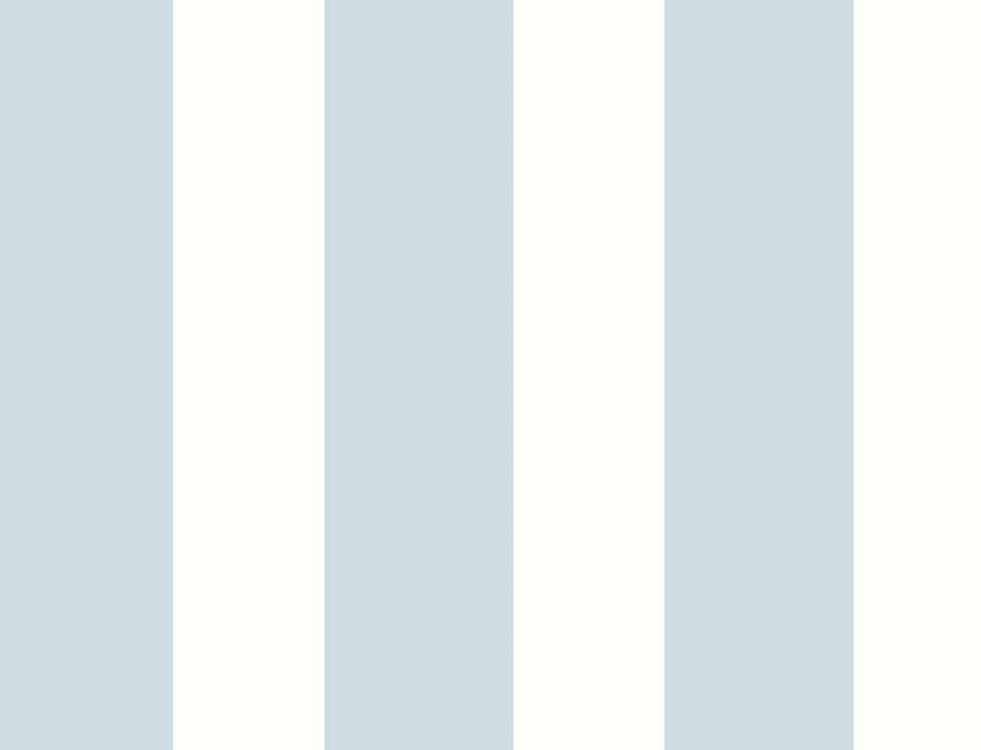 Luxe Haven Designer Stripe Peel and Stick Wallpaper (Hampton Blue) | Amazon (US)