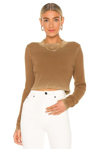 COTTON CITIZEN The Monaco Long Sleeve in Vintage Java from Revolve.com | Revolve Clothing (Global)