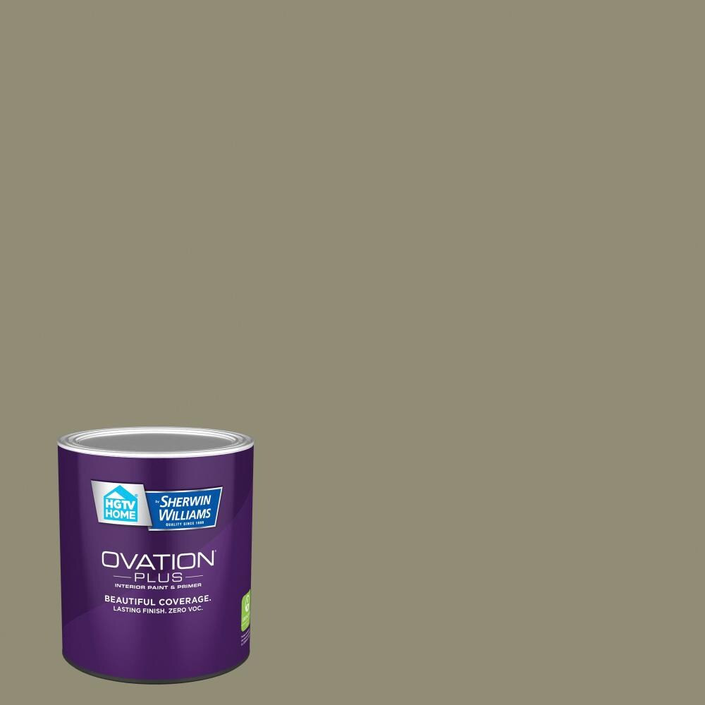 HGTV HOME by Sherwin-Williams Ovation Plus Semi-gloss Sweet Carolina 5008-2A Interior Paint Paint + Primer ( 1-quart ) | 5008-2A-2557209 | Lowe's