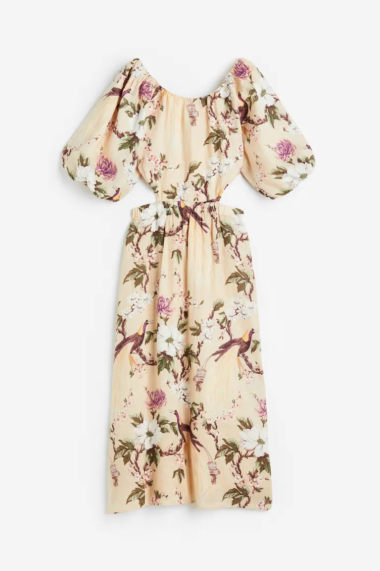 Voluminous Cut-out Dress | H&M (US + CA)