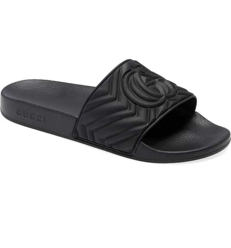 Matelassé Slide Sandal | Nordstrom