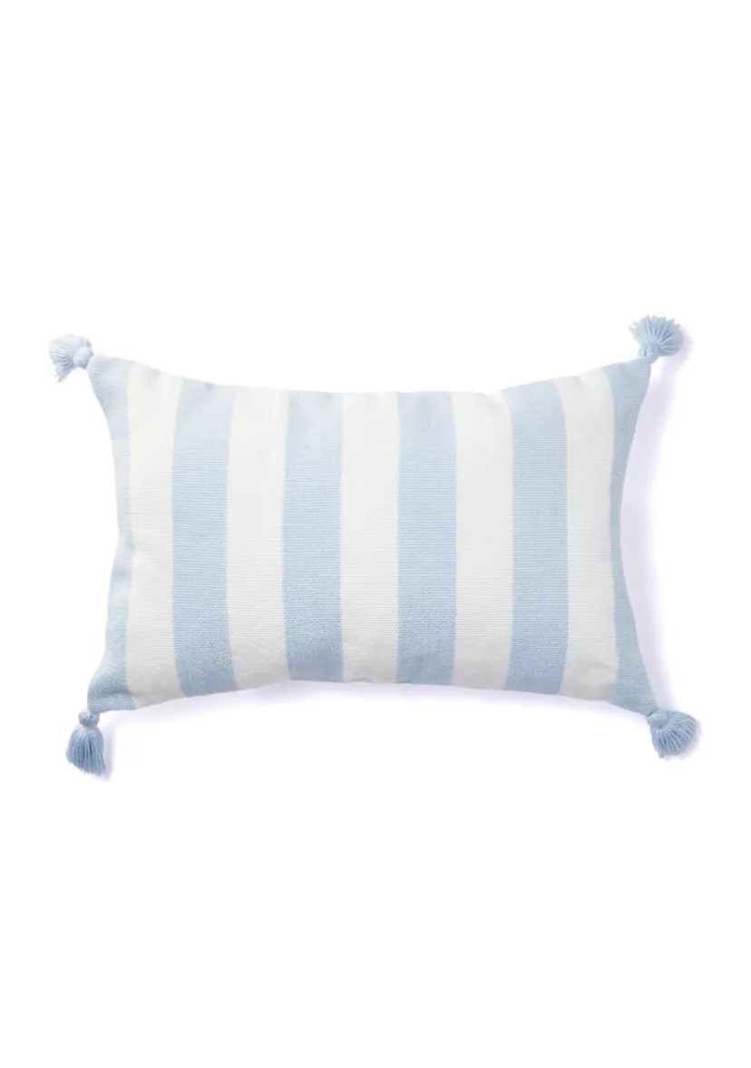 Cabana Striped Tassel Pillow | Belk