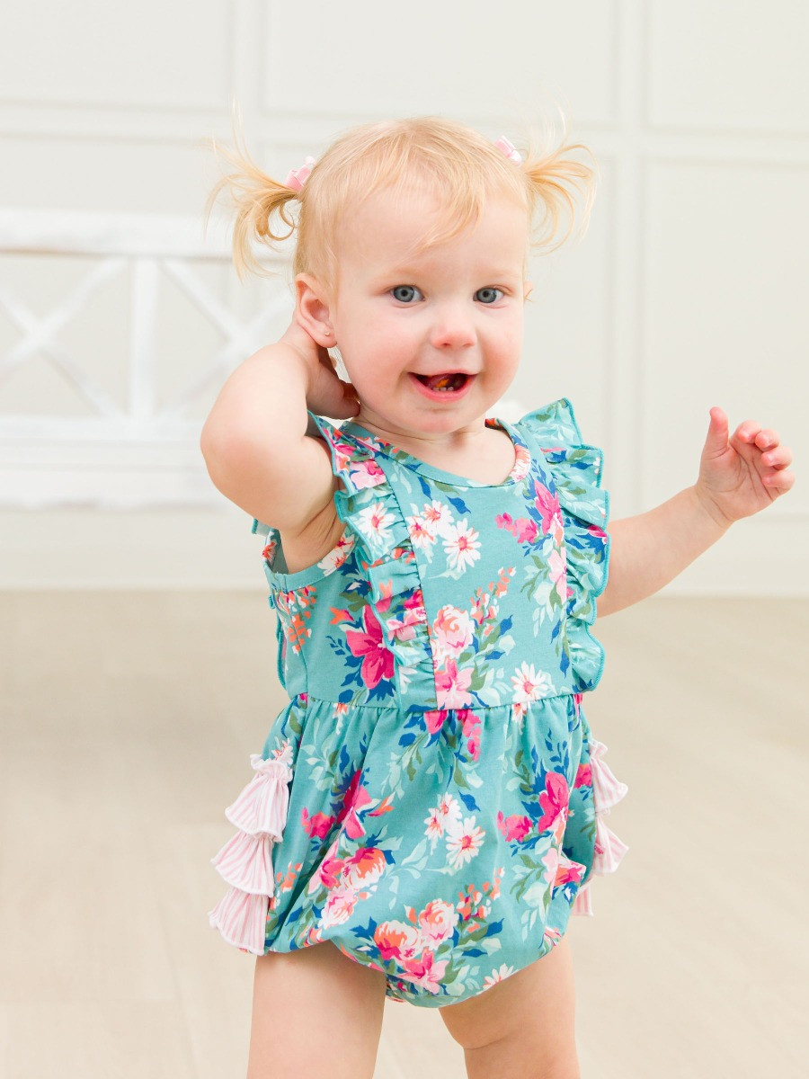 Tank Waterfall Romper | RuffleButts / RuggedButts