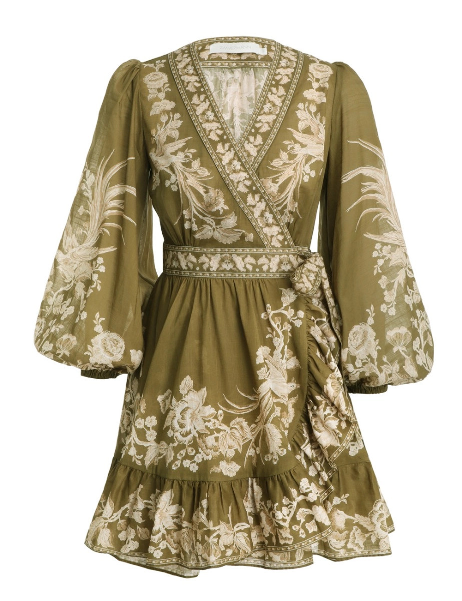 Anneke Wrap Mini Dress | ZIMMERMANN (APAC)