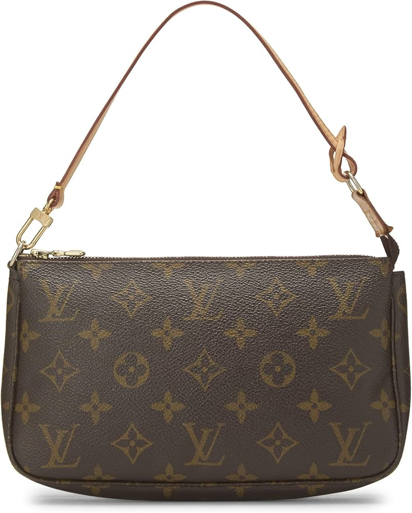 Amazon.com: Louis Vuitton, Pre-Loved Monogram Canvas Pochette Accessoires, Brown : Luxury Stores | Amazon (US)