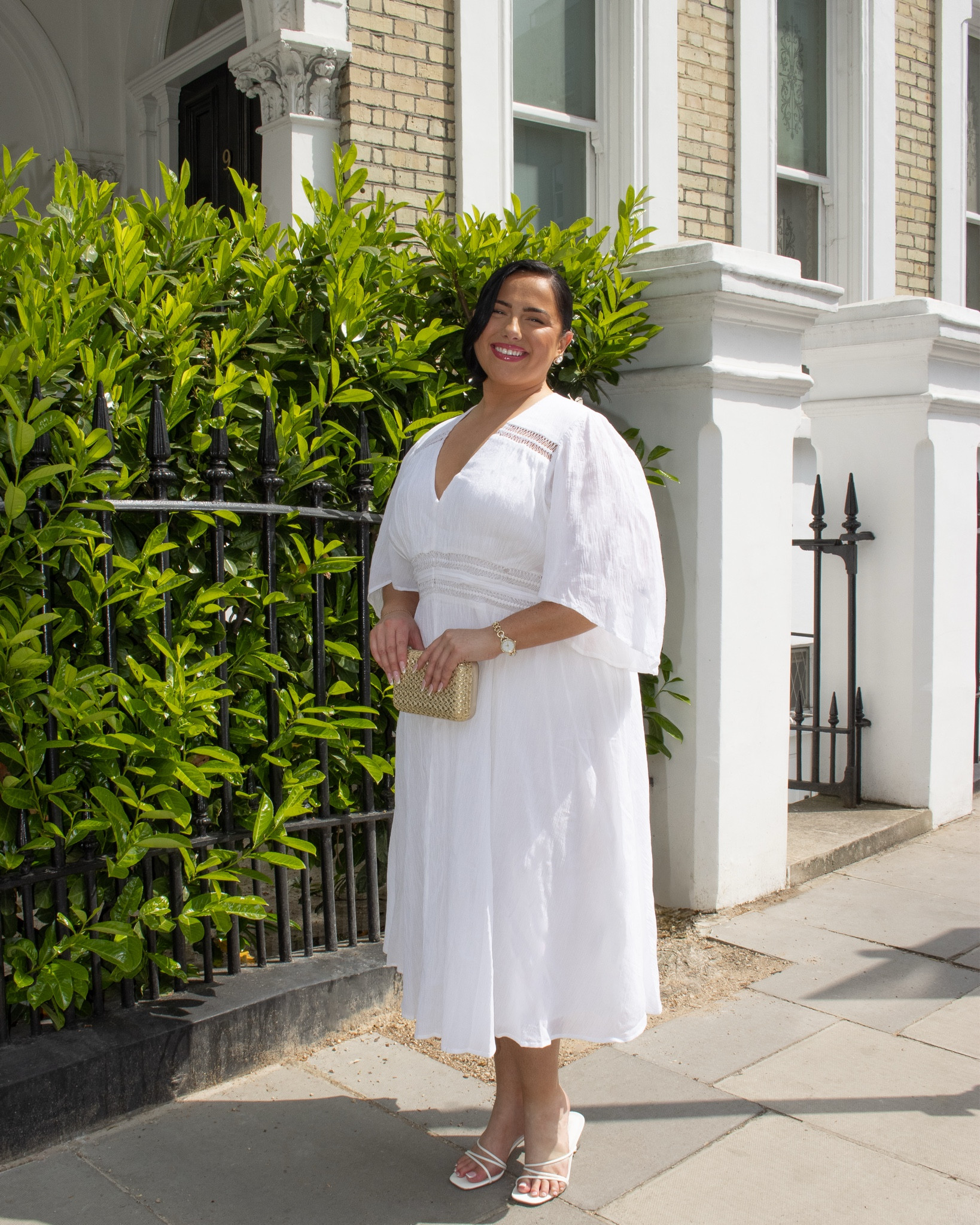 White Midi Dress 🤍✨ available in sizes 8-32 

#LTKcurves #LTKplussize #LTKmidsize