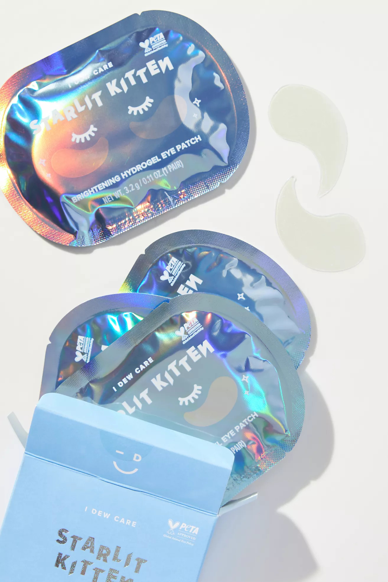 I Dew Care Starlit Kitten Brightening Hydrogel Eye Patch Set | Anthropologie (US)