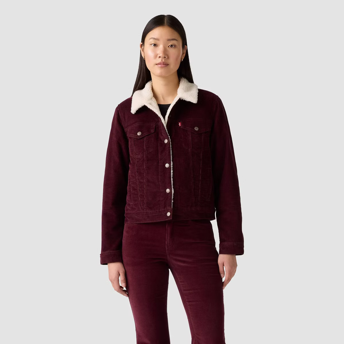 Levi's® Women's Original Trucker Jacket - Merlot | Target