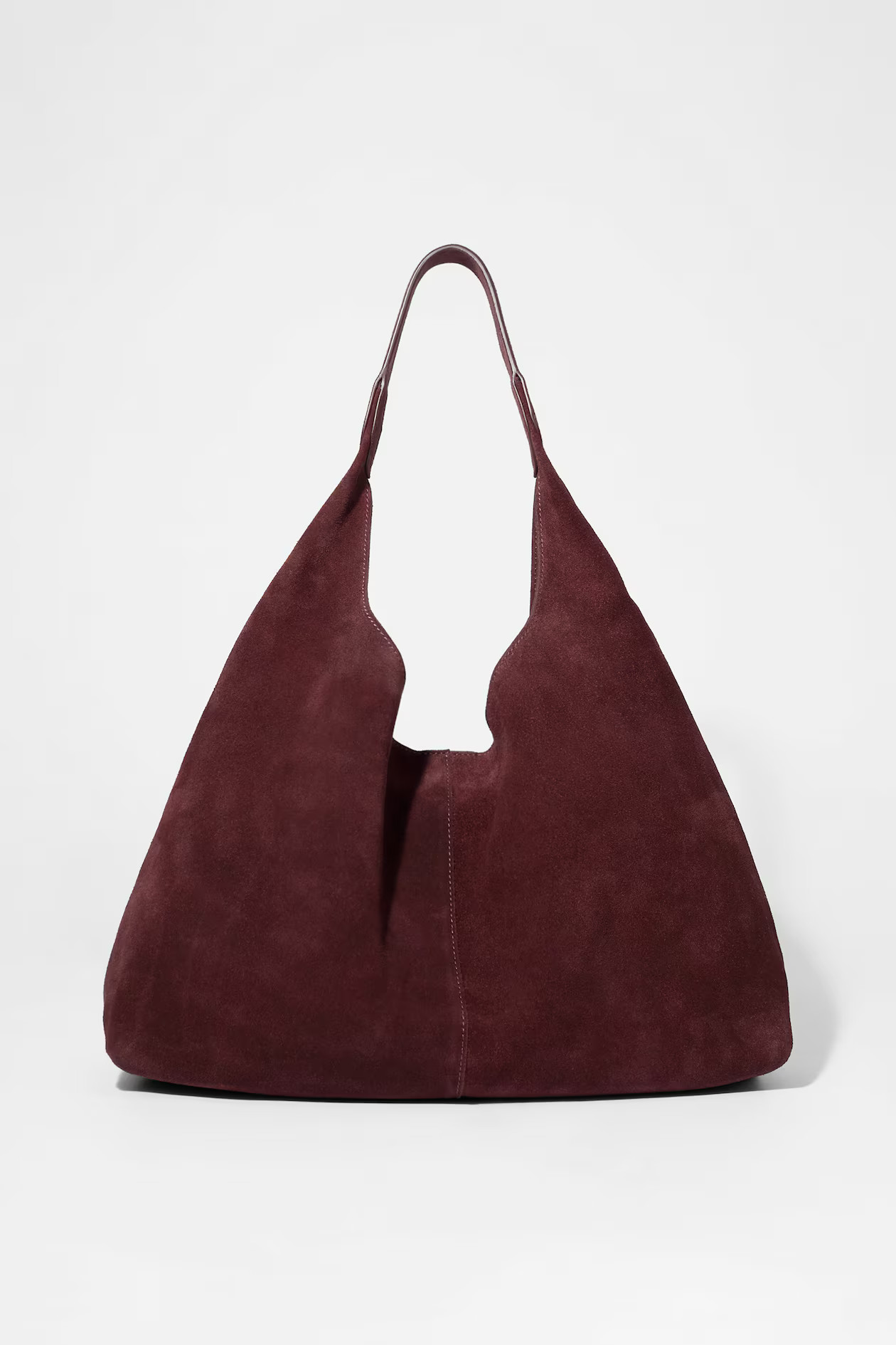 Large Suede Tote Bag | H&M (UK, MY, IN, SG, PH, TW, HK)