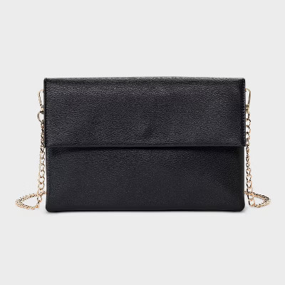 Flap Clutch Bag - A New Day™ Black | Target