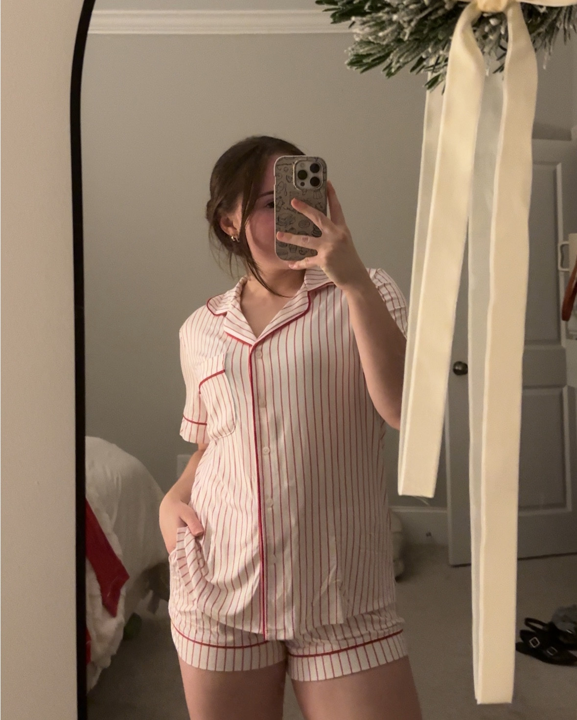 target Christmas pajamas on sale!!! i’m wearing a size Small in both ♥️

#LTKSeasonal #LTKHoliday #LTKGiftGuide