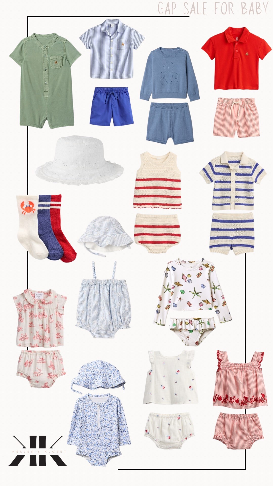 GAP sale! 50% off! Get your babes ready for summer with these adorable picks! 

#LTKFindsUnder50 #LTKSeasonal #LTKBaby