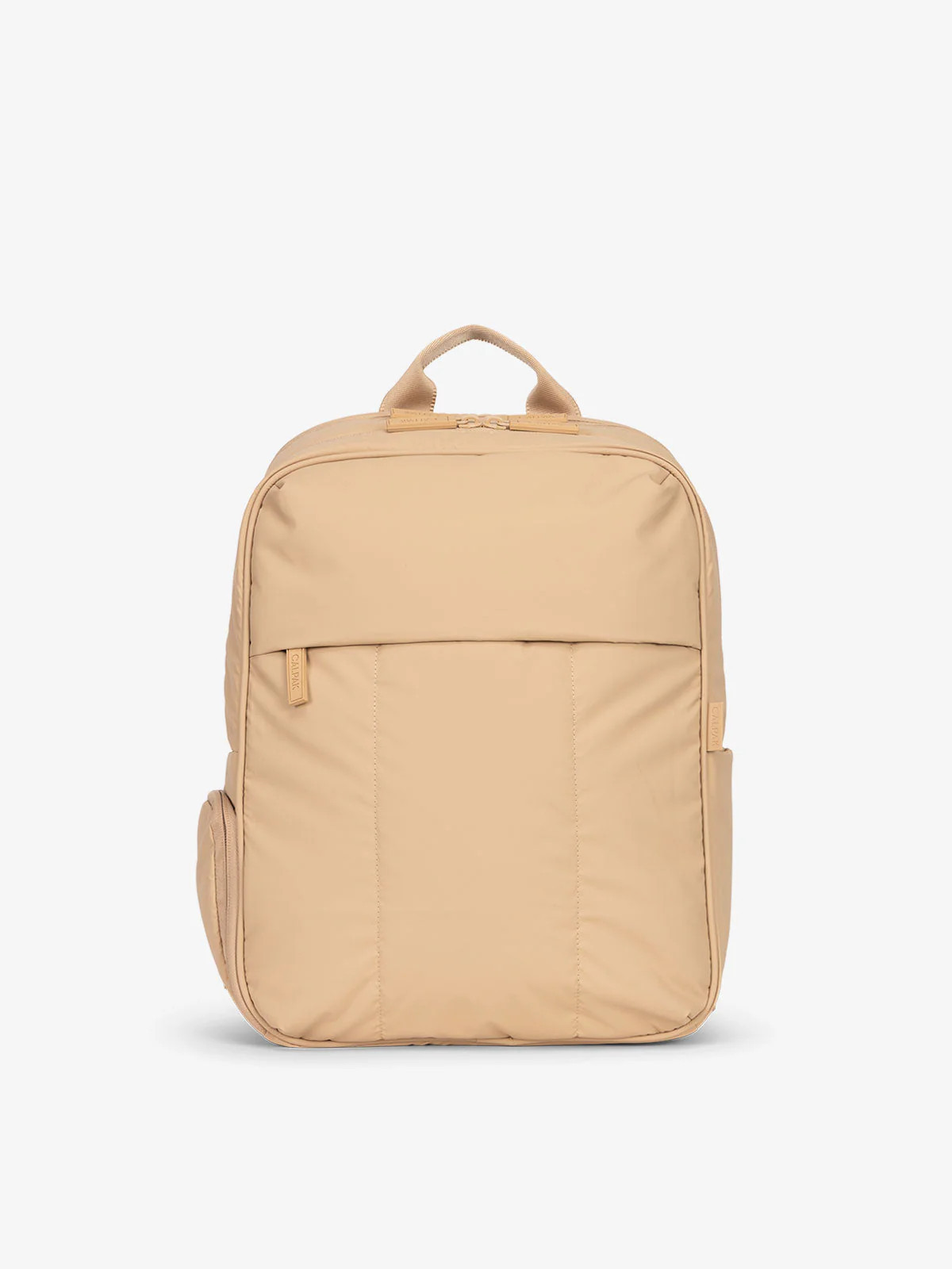 CALPAK Luka 15 inch Laptop Backpack in Beige | Travel Bag | CALPAK