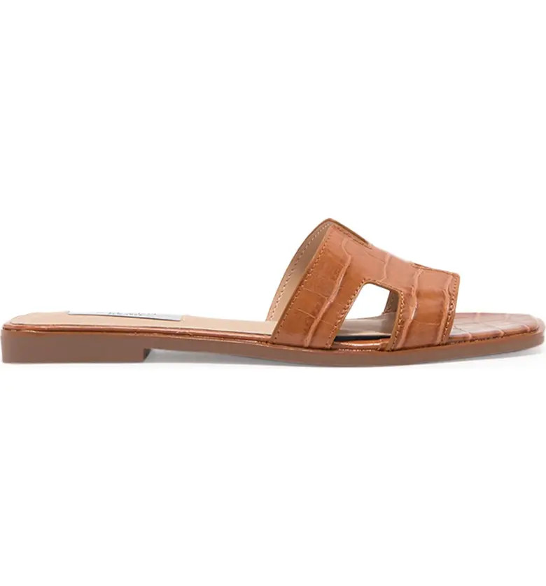 Harlien Croc Embossed Slide Sandal | Nordstrom Rack