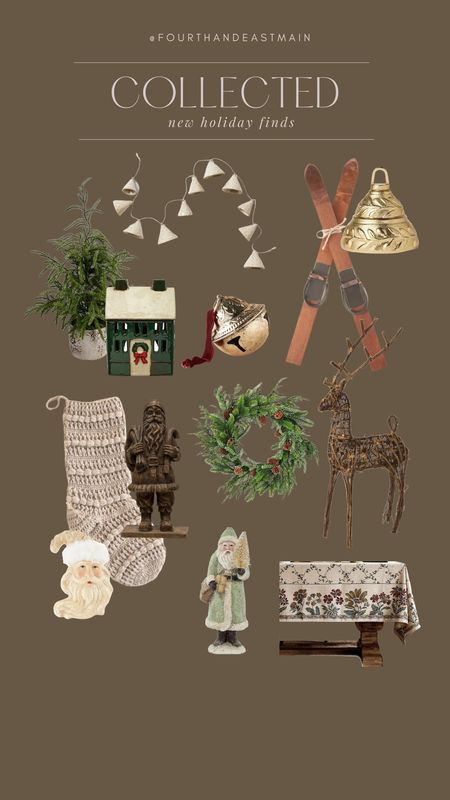 collected // new holiday finds 

stockings 
christmas house 
santa ornaments 
tablecloth 
garland
christmas finds
holiday finds 

#LTKSeasonal #LTKhome #LTKHoliday