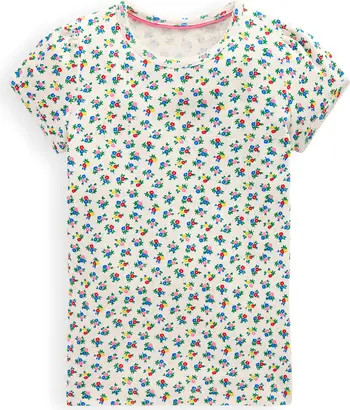 Kids' Short Sleeve Pointelle Top | Nordstrom