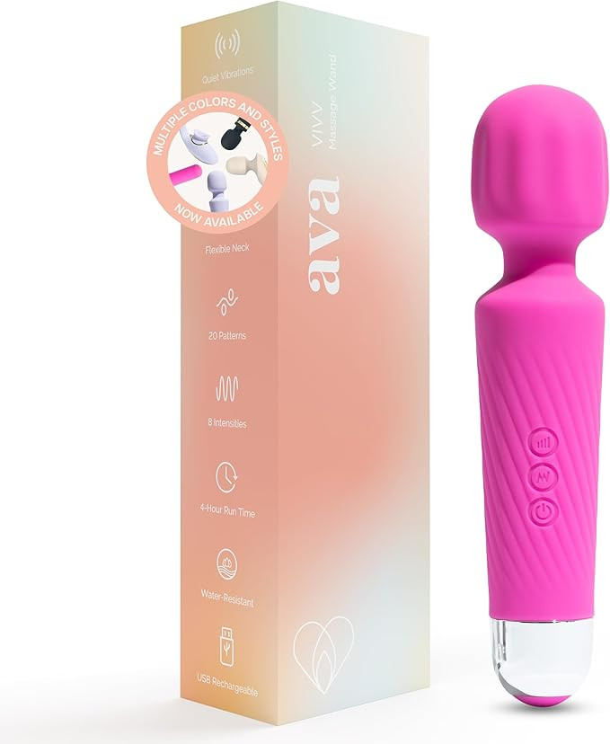 Ava Vibrator Wand [Sex Toys] Clit Stimulator Vibrators | Vibrator for Woman | Sex Toy | Gifts for... | Amazon (US)