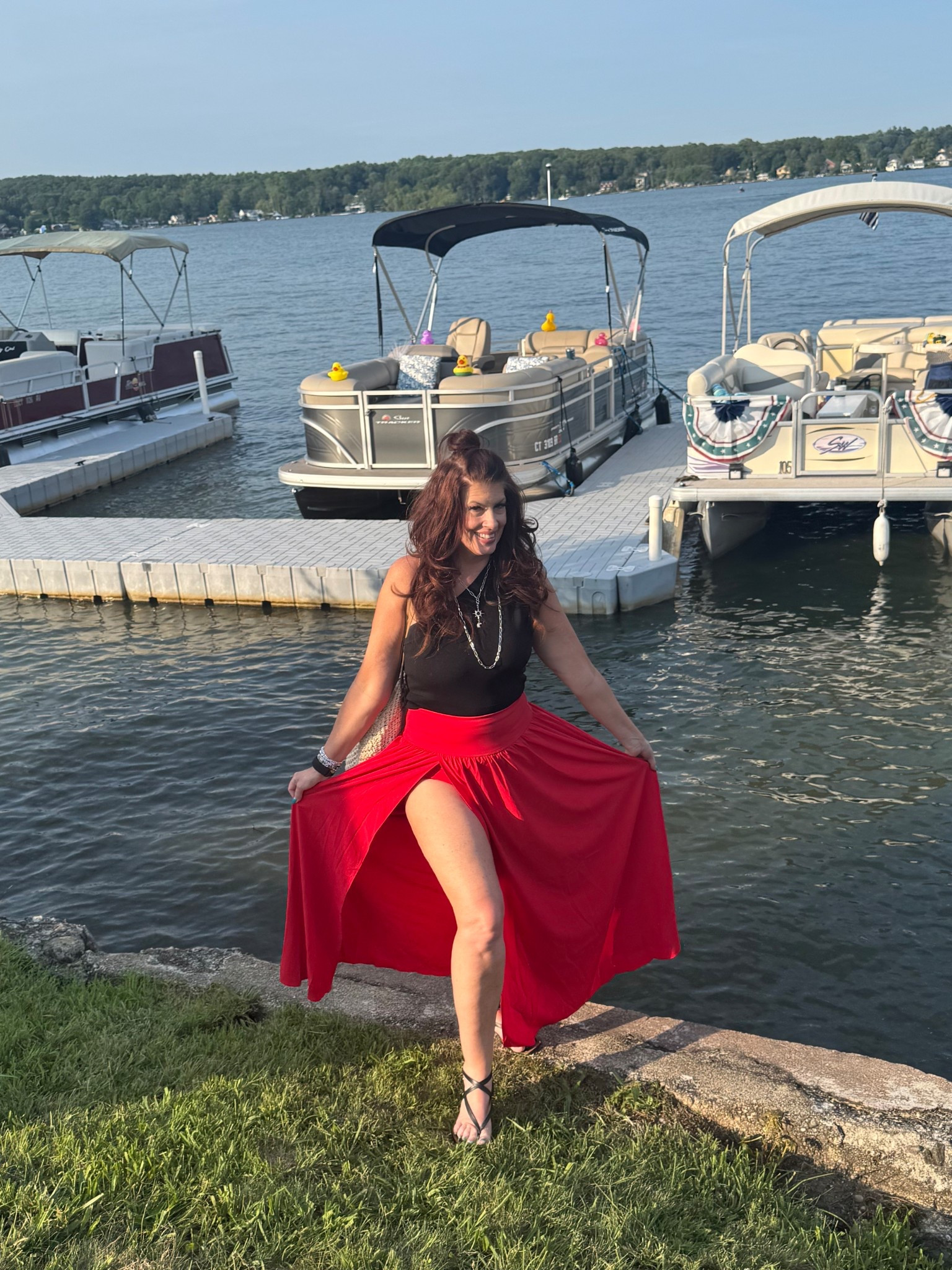 Officially obsessed with the Halara skirts. I ordered them in a black and cobalt blue. TTS. And they are On sale ❤️. Paired with a swimsuit it’s a perfect coverup. Paired with a cute one shoulder shirt it’s time for lunch!

#LTKSwim #LTKSaleAlert #LTKSeasonal