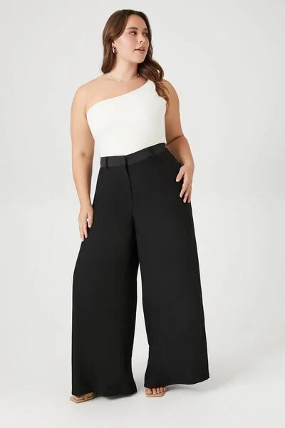 Plus Size Wide-Leg Trouser Pants | Forever 21 (US)