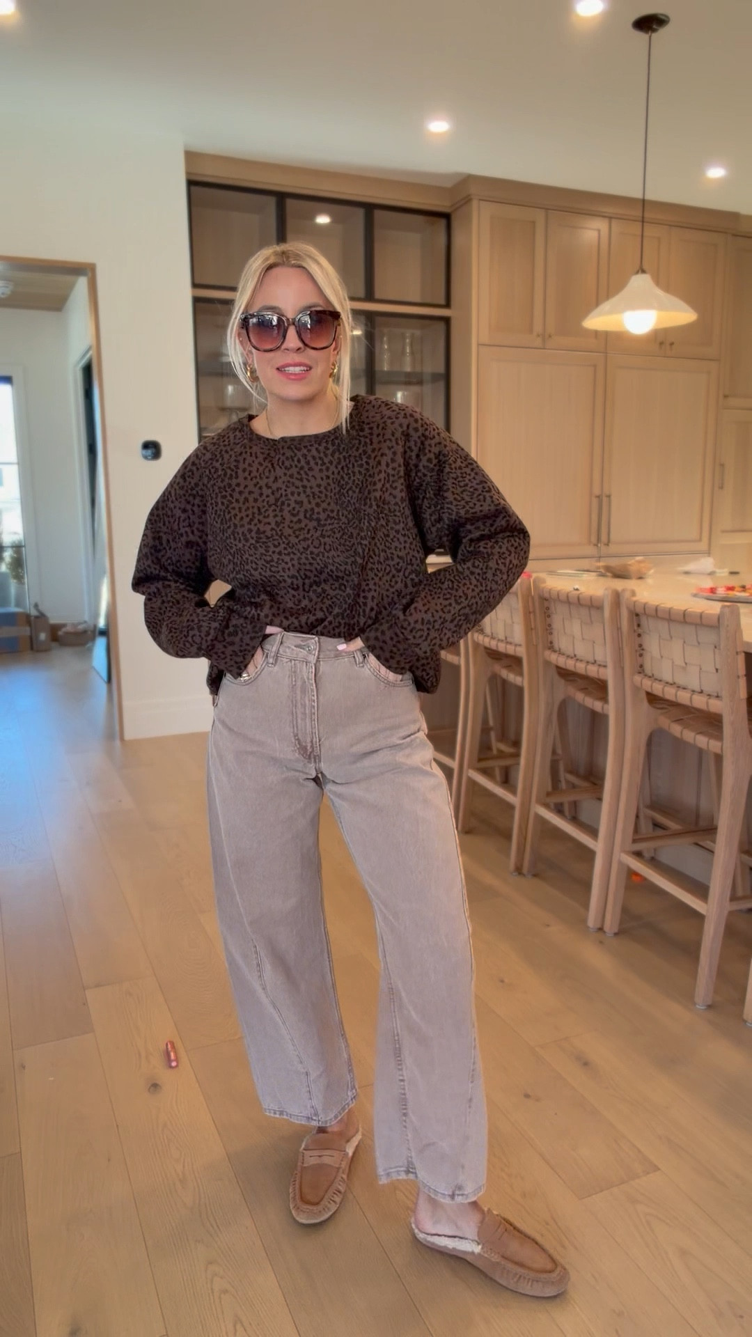 This sweatshirt is new from Amazon and looks great with these jeans but would be cute with leggings too! I did a size 26 in the jeans! 

#LTKdayinmylife #LTKootd #LTKgrwm