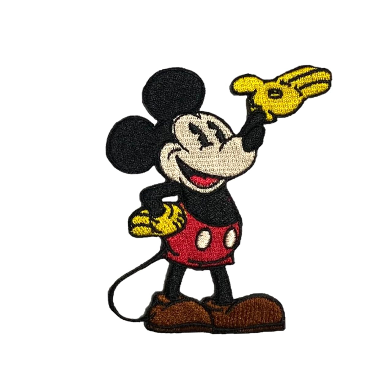 Vintage Mouse Patch, Original Drawing, 3.15 inches - Iron On/Sew On - Steamboat Willie, Cute Vint... | Amazon (US)