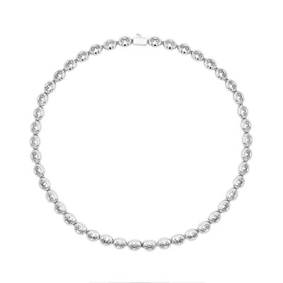 Oval Bezel Tennis Necklace | Jennifer Miller Jewelry