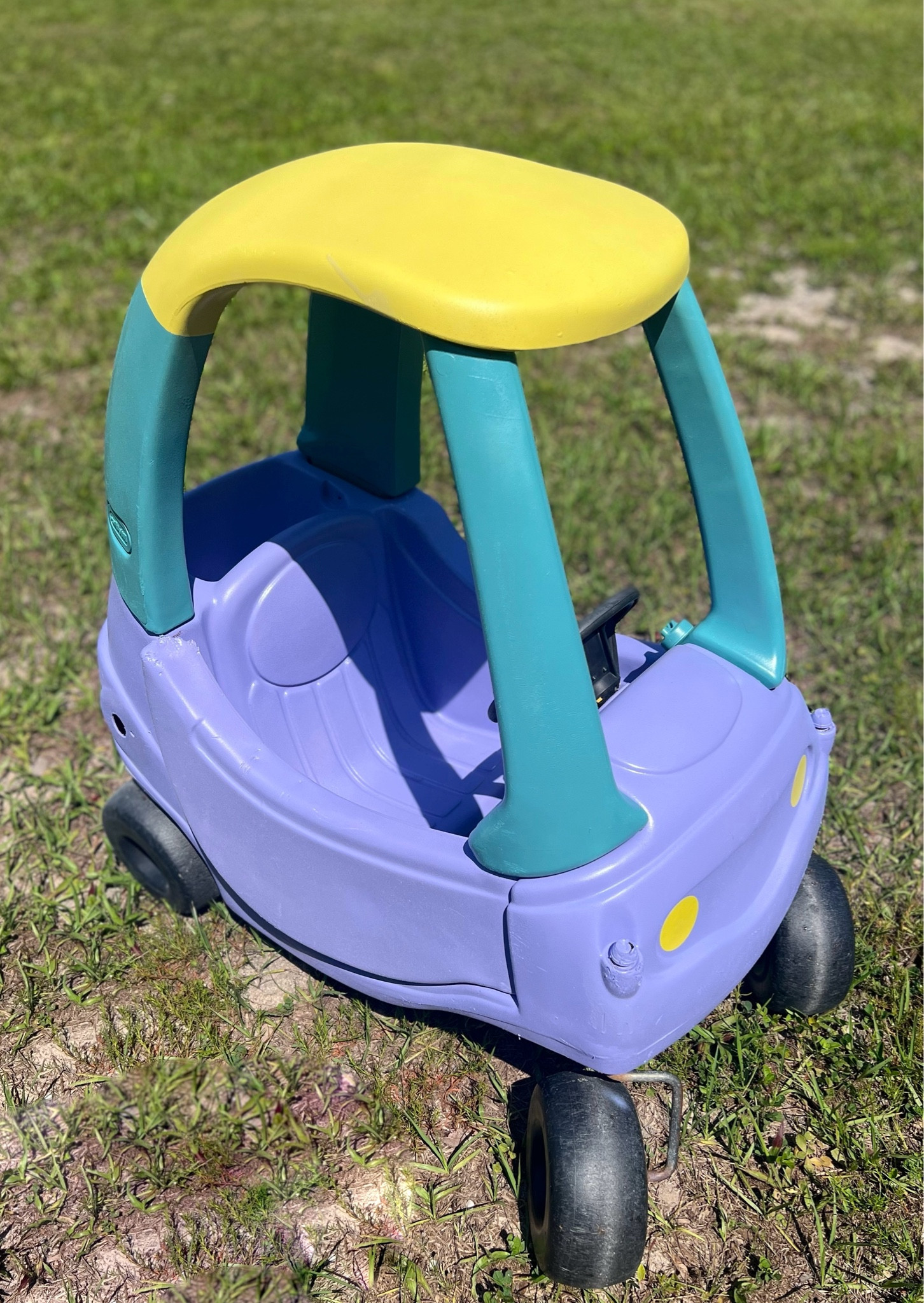 Last year I purchased an old Little Tikes car from FB Marketplace, and transformed it to this beautiful Bluey Grannies Car masterpiece 🤩 some people have asked what colors/supplies I used, so I linked what I could! 

#LTKfamily #LTKparties #LTKkids