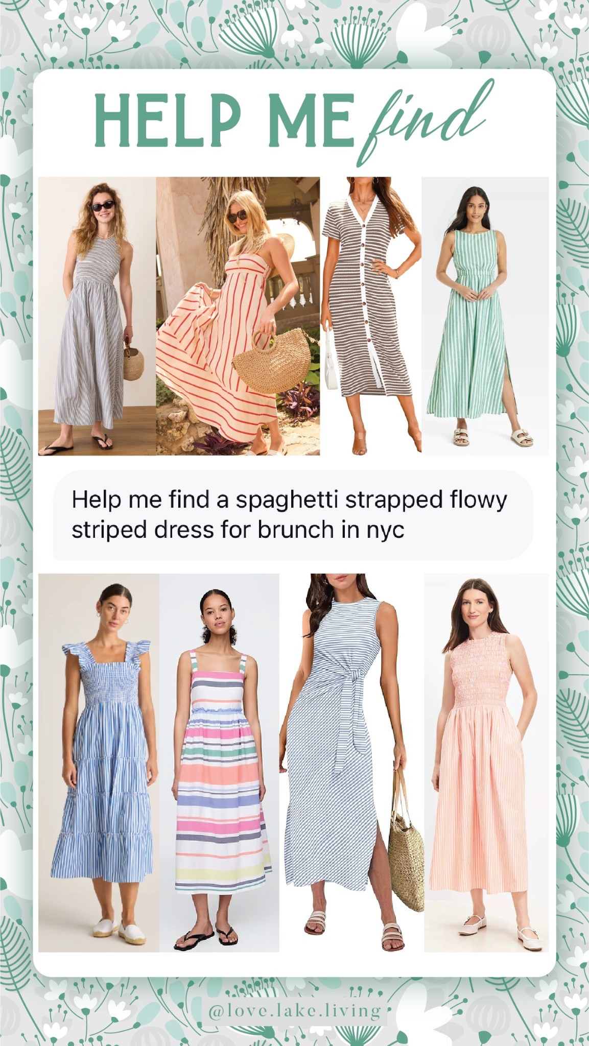 Always happy to help 😄 Striped dresses were kind of hard to find amongst all the bold prints, textures and smocking we’re seeing this spring but I found a few good ones!

Need shopping help? Send me a DM!

#LTKSeasonal #LTKFindsUnder100