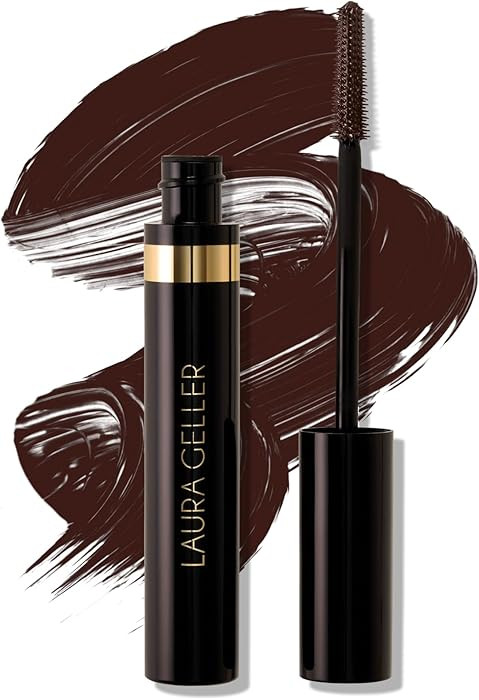 LAURA GELLER NEW YORK Kajal Longwear Mascara, Brown - Lengthening, Defining, Curling, Buildable F... | Amazon (US)