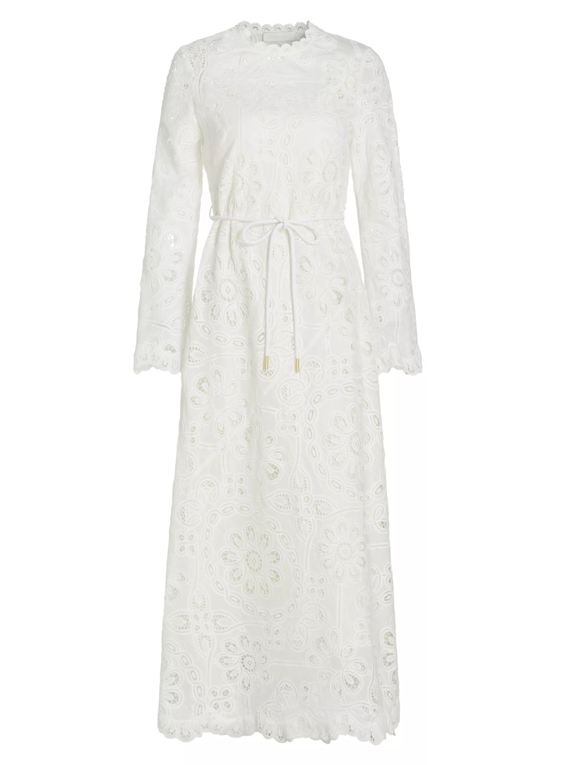 Ottie Lace Embroidered Maxi Dress | Saks Fifth Avenue