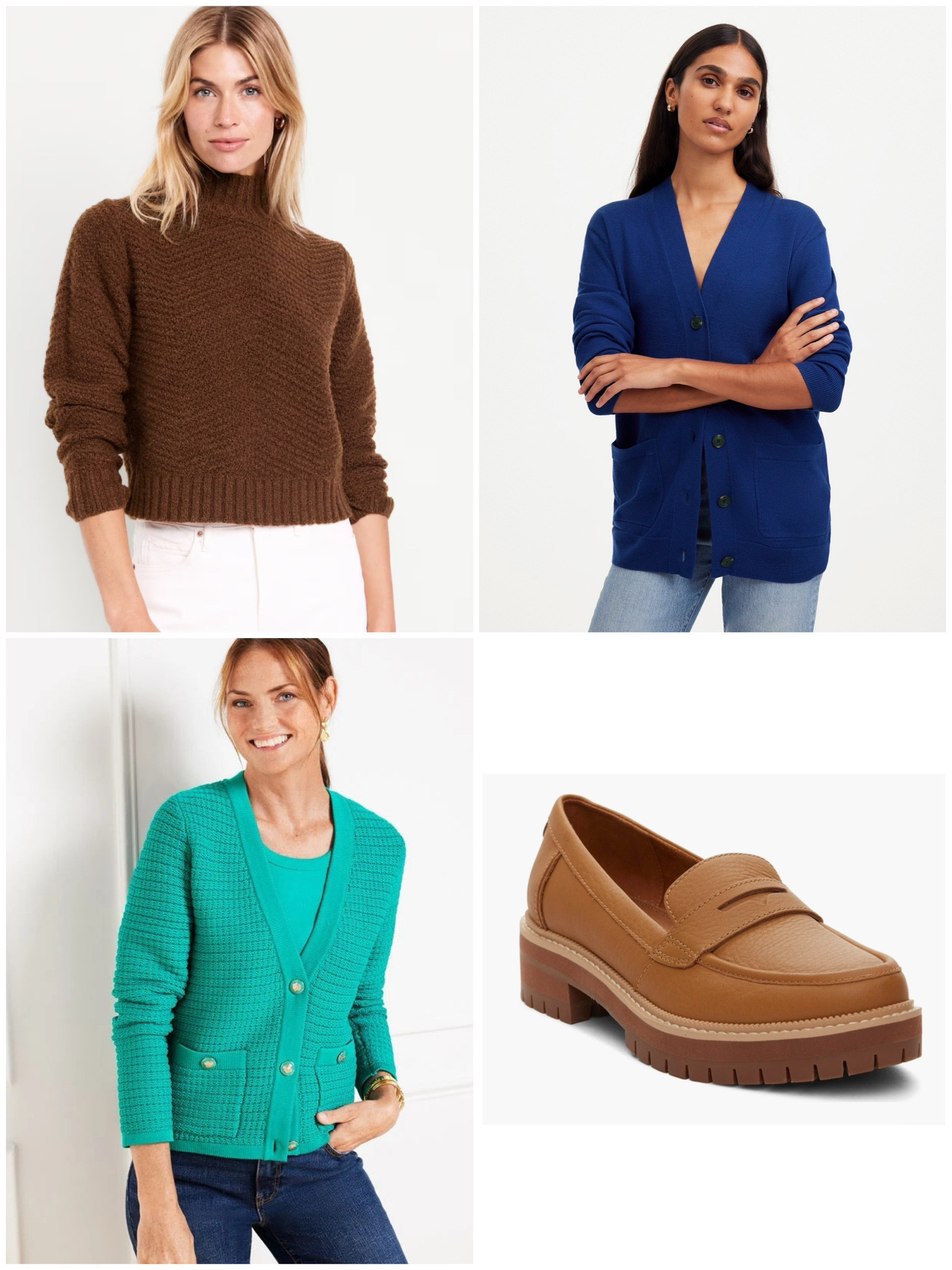 Your favs this week include cardigans and sweaters from Madewell, Talbots, and Old Navy! Plus new loafers which are also in my cart!  All of these are currently on sale!

#createdcolorful #createdcolorfulspring #hocspring #tcispring #pcaspring #lightspring #warmspring #truespring #brightspring #clearspring #paintboxspring #bluespring

#LTKShoeCrush #LTKFindsUnder50 #LTKSaleAlert
