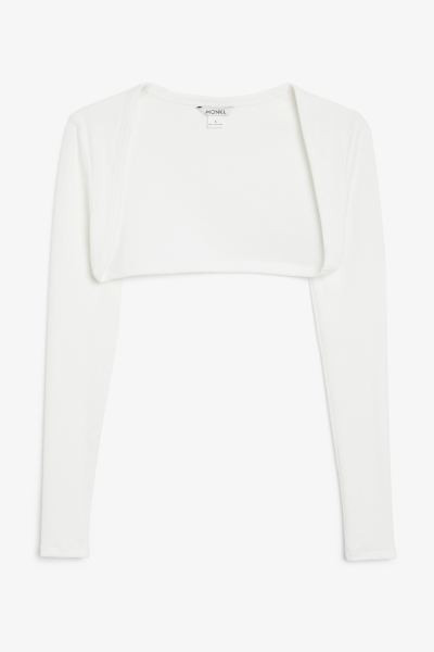 Rippstrick-Bolero | H&M (DE, AT, CH, NL, FI)