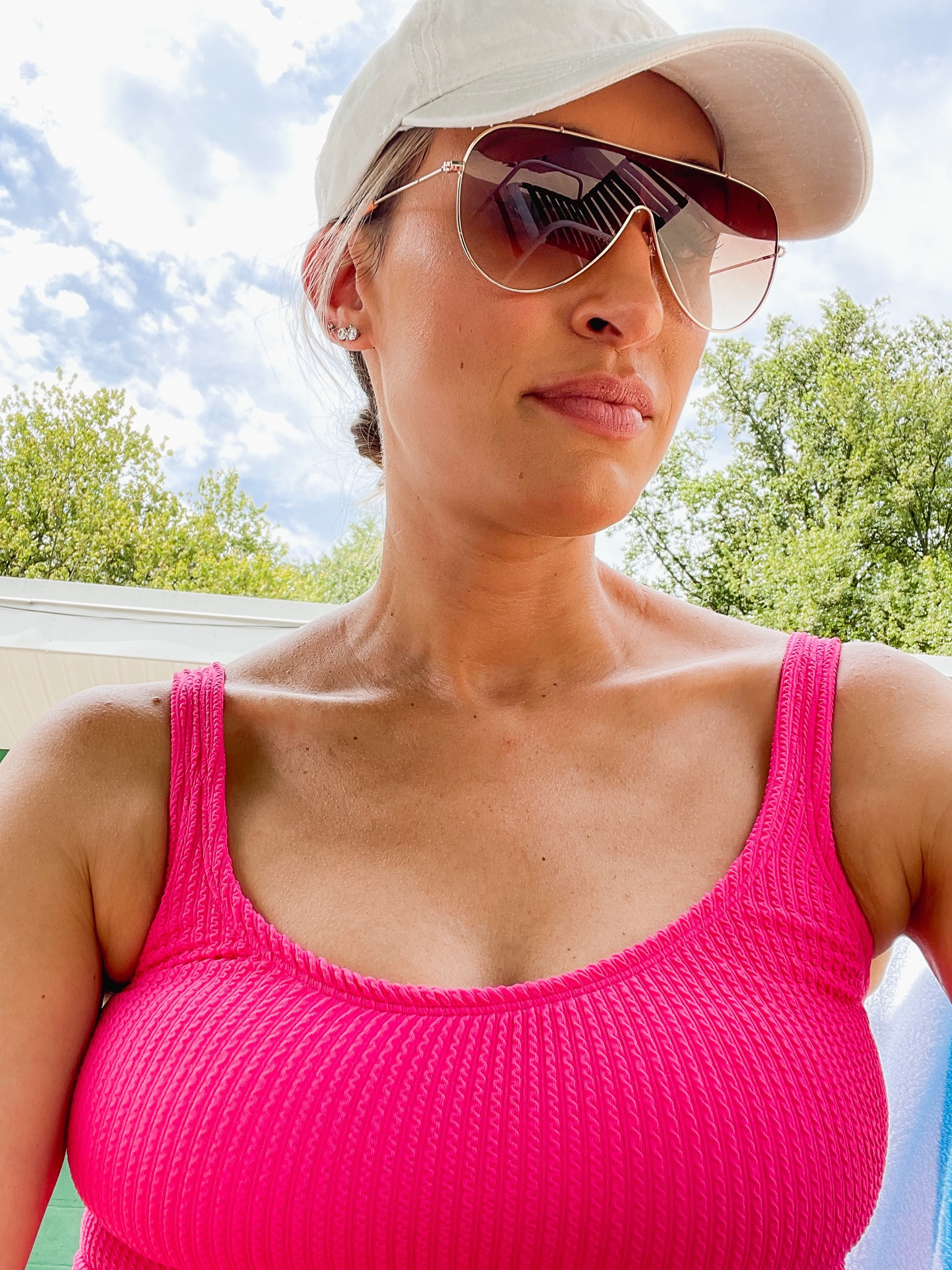 Great start to Memorial Day weekend.  Loving this one piece swimsuit from Walmart 

#LTKFind #LTKSeasonal #LTKswim