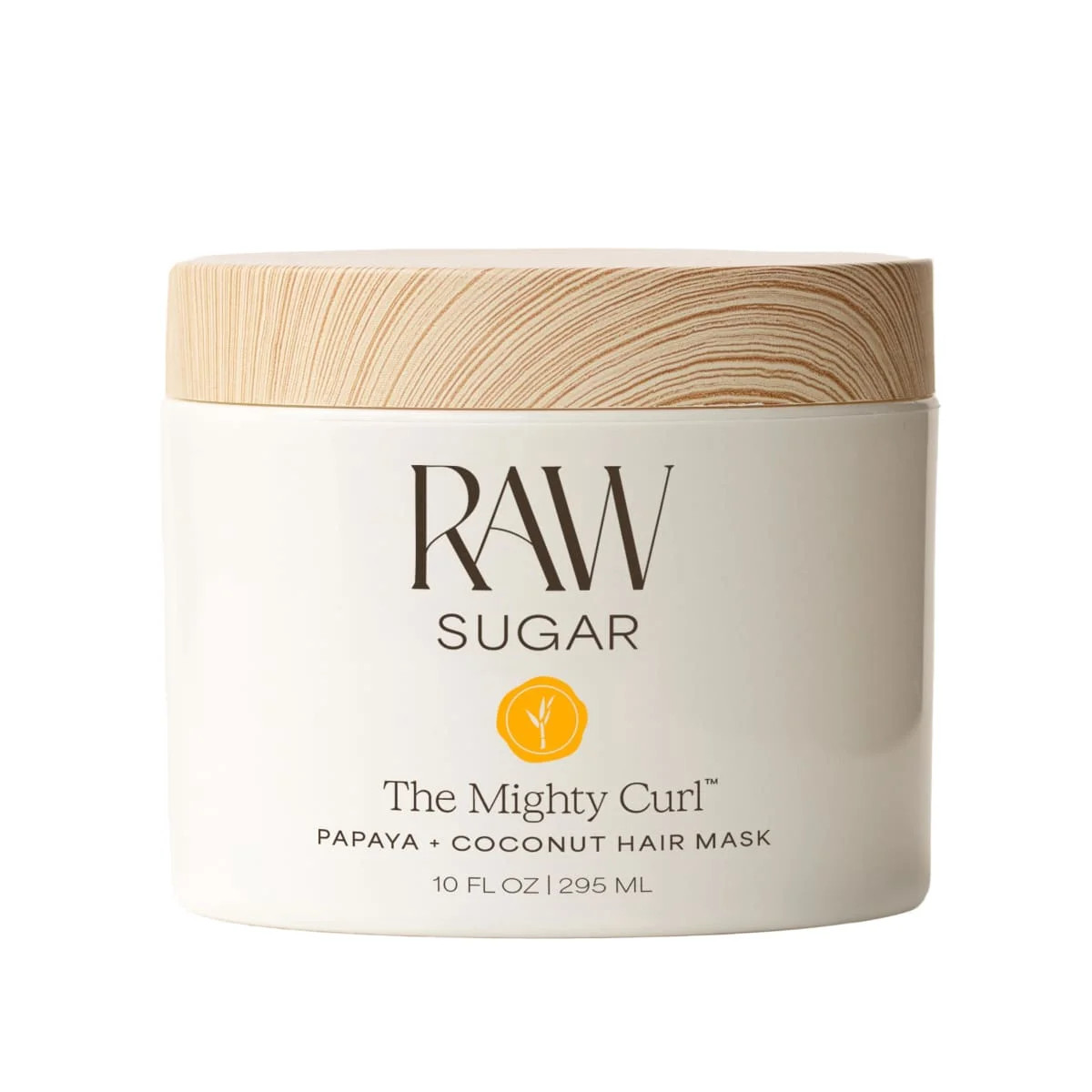 Raw Sugar The Mighty Curl Hair Mask, Papaya + Coconut, 10 fl oz | Walmart (US)