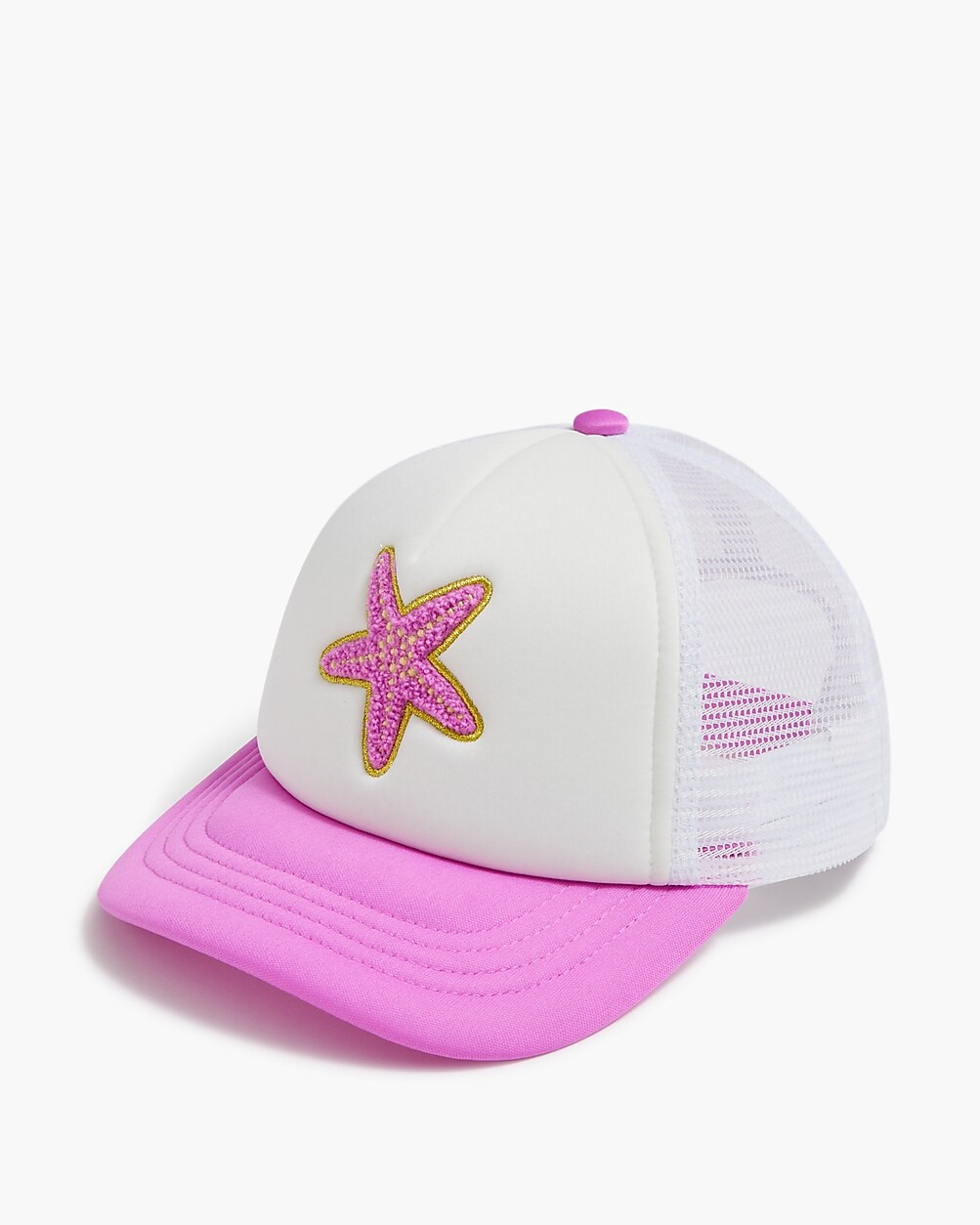 Girls' patch trucker hat | J.Crew Factory