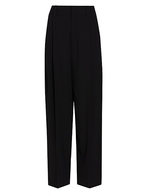 Drapey Wide-Leg Trousers | Saks Fifth Avenue