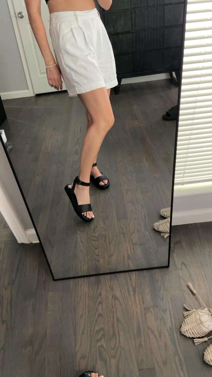 Summer Sandals

Sandal 

White shorts

Airport outfit 

Travel Outfit

Vacation outfit 

Wearing a size 6.5 in these shoes and of course they’re a  Memorial Day Weekend sale item 

#LTKshoecrush #LTKunder100 #LTKsalealert