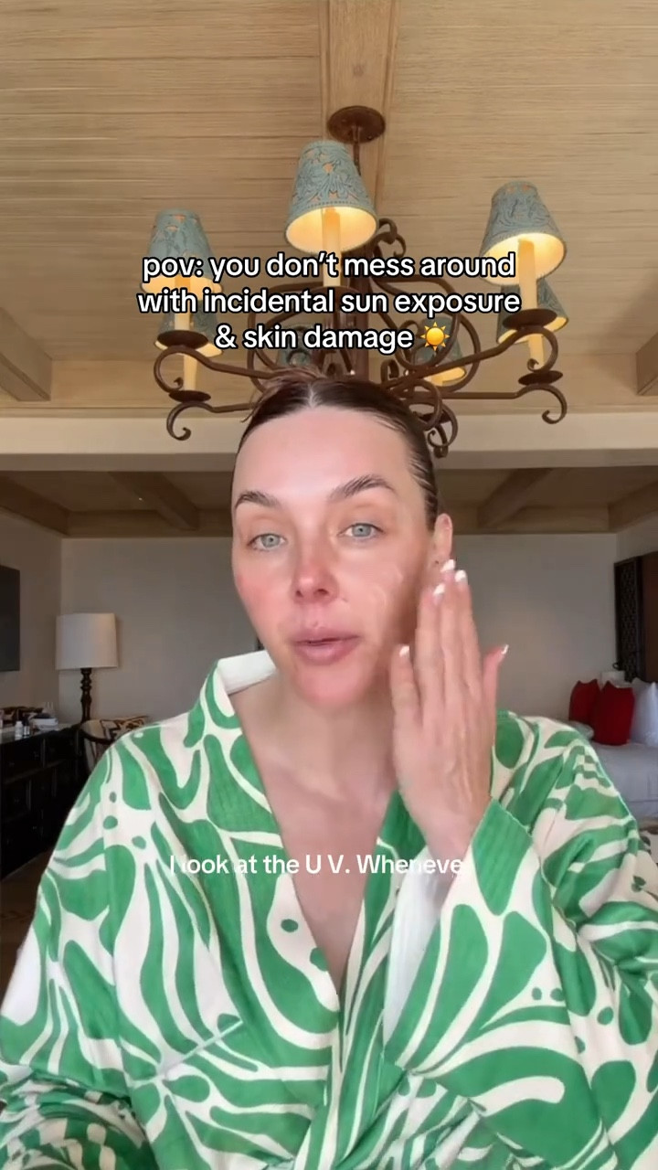 POV: you don’t mess around with incidental sun exposure & skin damage ☀️
