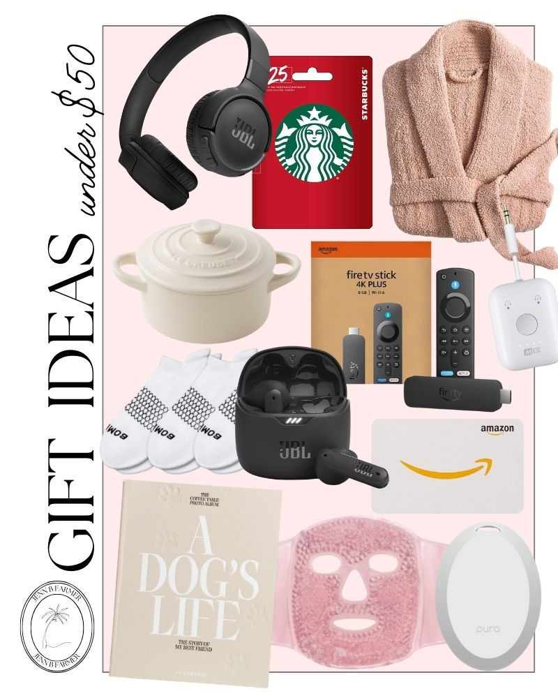 Best gifts ideas under $50!


gift guide, amazon finds, Christmas shopping, JBL headphones, gifts for men, gift ideas, gifts for her, robe, homebody, dog mom, Nordstrom finds, firestick, bombas, gift cards 

 #LTKGiftGuide #LTKselfcare #LTKFindsUnder50