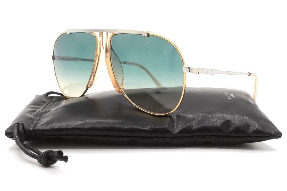 Celine CL40026I 40026I Sunglasses Antique Gold Palladium 33W Authentic 62mm  | eBay | eBay US