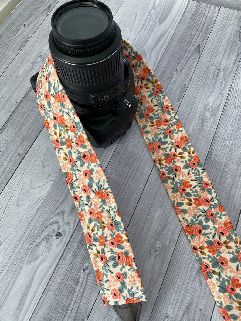 Floral Spring Camera Strap / Rifle Paper / DSLR Camera Strap | Etsy | Etsy (US)